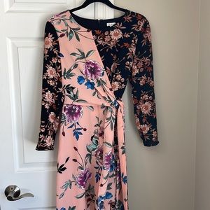 NWT unique wrap dress